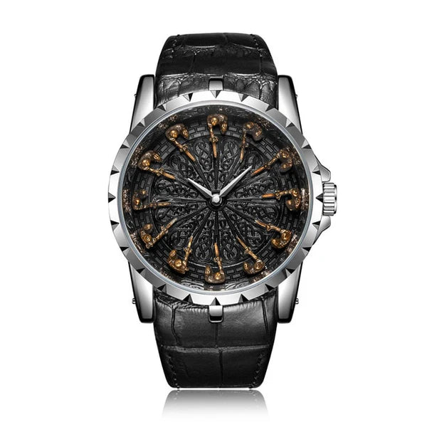 ONOLA Luxury Vintage Twelve Knights watch