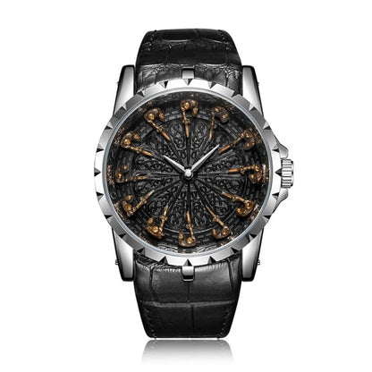ONOLA Luxury Vintage Twelve Knights watch