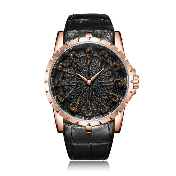 ONOLA Luxury Vintage Twelve Knights watch