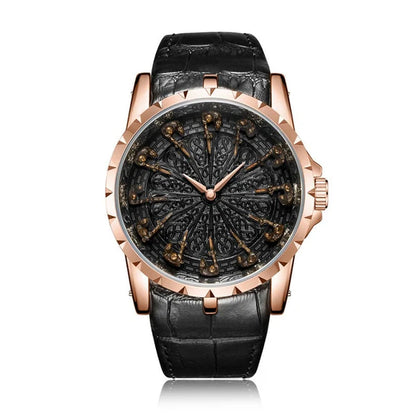 ONOLA Luxury Vintage Twelve Knights watch